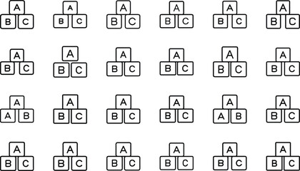 School and Science Education Line Icon Set &ndash; Modern STEM, Laboratory, E-learning, and Academic Tools Outline Vector Pack for Teachers, Students, and Online Course Illustrations