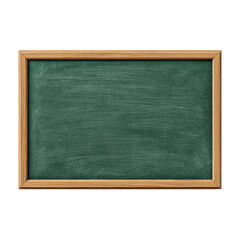 Green Chalkboard with Wooden Frame