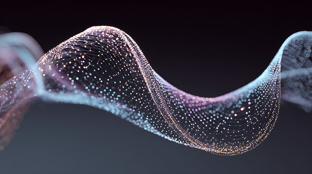 Dynamic glowing mesh network with vibrant interconnected nodes for modern digital design projects, perfect for tech startups and innovative marketing campaigns