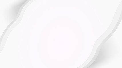 elegant certificate border. abstract white wave corner graphic.