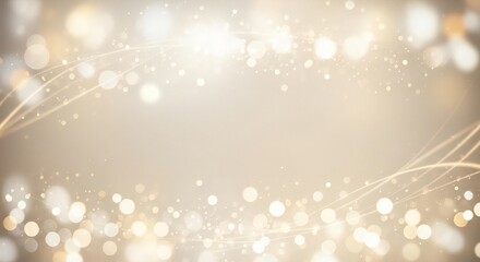 Elegant golden light bokeh background for festive celebrations, holiday events, and premium product advertisements