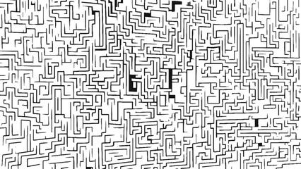 abstract maze Line maze game. Medium complexity. Vector background