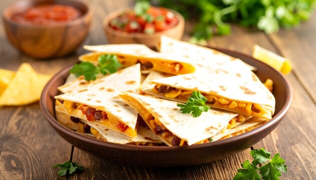 Quesadillas with Salsa
