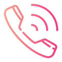 call gradient icon
