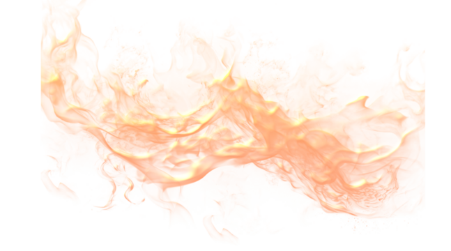 Vibrant orange and yellow abstract fiery flames dance across a dark background, suggesting energy and intensity, perfect for dynamic visuals.