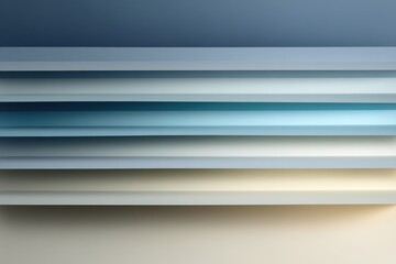 Fototapeta premium Layers of Soft Blue and Cream Tones Creating Smooth Tranquil Visual Flow