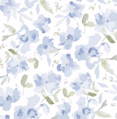 seamless pattern with flowers