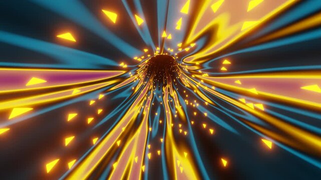 Digital video file with film strip border and text overlay indicating video content