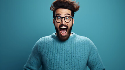 Obraz premium portrait of a man with a beard