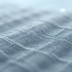 Macro Photograph of Industrial Woven Mesh Fabric Texture