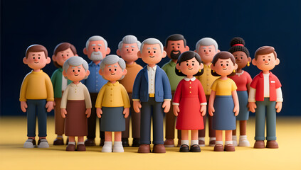 Professionals of all backgrounds looking forward together