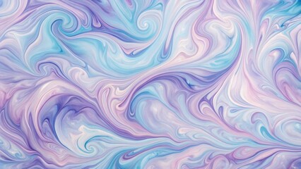 Abstract Swirling Pastel Hues A Dreamlike Fluid Art Design for Creative Projects