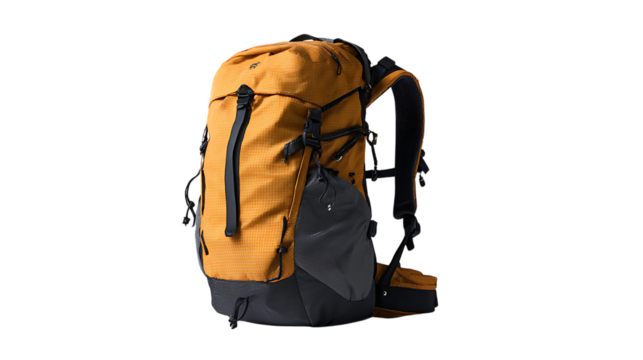 Hiking backpack with multiple compartments