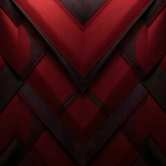 Top-Down Macro of Metallic Chevron Textile Pattern