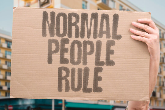 "Normal People Rule" Thick, short, wide, tall, pale, dark, blemished&mdash;normal bodies and faces become the main characters of every new trend. NORMAL. PEOPLE. DIVERSE. HEROES.