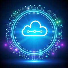 cloud, icon, weather, internet, computing, vector, illustration, technology, symbol, sky, button, computer, cloud computing, web, sign, network, design, blue, logo, server, data, communication, concep