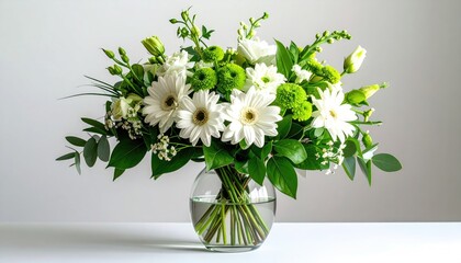 bouquet of white flowers