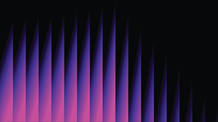 Vibrant purple gradient light beams on dark background