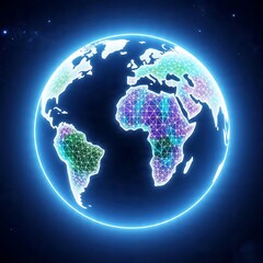 earth, global, night, ocean, light, abstract, map, globe, planet, world, blue, sphere, space, 3d,sea, geography, continent, illustration, business, nature