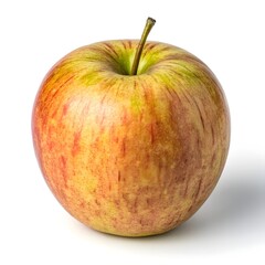 Dovyalis caffra var. rosea Blushing Wild Kei Apple with Soft Rosy Tint and Gentle Gloss on Pure White Background, Radiating Tropical Sweetness, Fresh Luminance, and Natural Elegance