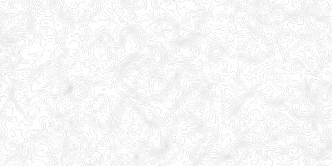 Obraz premium Abstract minimal The pattern discovery vector topo map creative discovery White wave grid stripe line map topography. vector geographic contour mounted map background. 