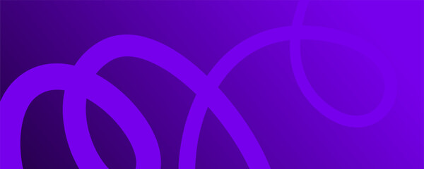 Purple Gradient Abstract Swirl Line Design