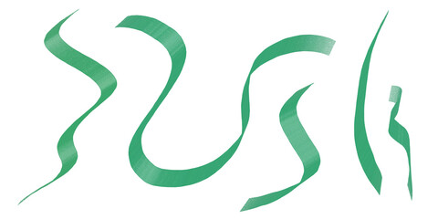 abstract green background with leaves