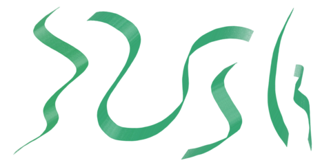 abstract green background with leaves