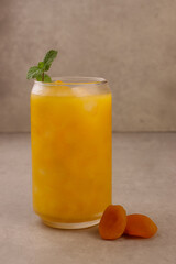 Qamar Al Deen Or Qamar Al Din is Middle Eastern Dried Apricots Juice.