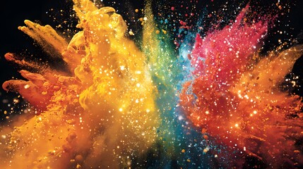 Energy Burst Advertisement Background