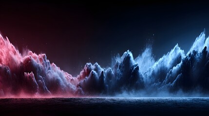 Energy Burst Advertisement Background