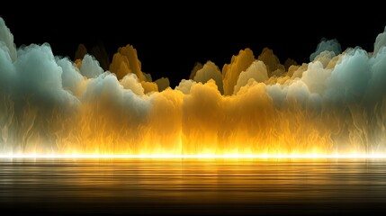 Energy Burst Advertisement Background