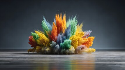 Energy Burst Advertisement Background