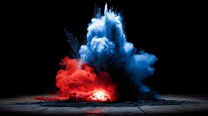 Energy Burst Advertisement Background