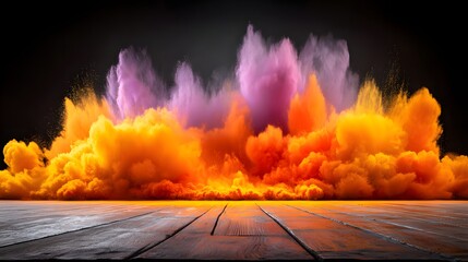 Energy Burst Advertisement Background