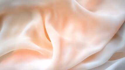 Soft flowing pastel fabric texture background abstract design - Powered by Adobe