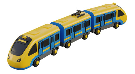 Fun toy train ready for playtime adventures and railway excitement for young kids