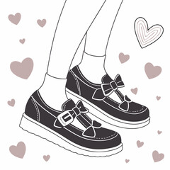 vector illustration of a sailing ship