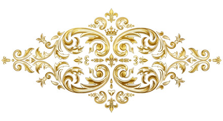 Elegant Gold Flourish Dividers & Ornamental Border Designs | Vintage Decorative Scroll Frames, Classic Victorian Luxury Line Art Elements