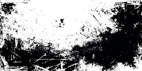 Abstract texture dust particle and dust grain on white background urban retro artistic monochrome design.