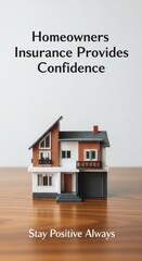 A model house symbolizing home ownership and real estate investment