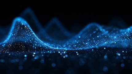 Neural network-inspired background with data points