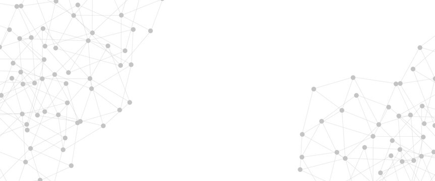 Abstract plexus background with connecting dots and lines. Global network connection