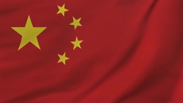 china, flag, chinese, seamless, loop, looping, animation, background, video, 4k, high, definition, hd, patriotic, patriotism, nation, national, country, communist, communism, travel, trip, asia, asian