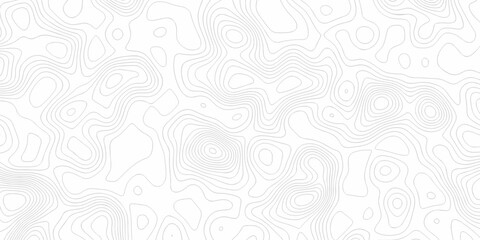 Abstract minimal pattern discovery vector topo map creative discovery White wave grid stripe line map topography. vector geographic contour mounted map background.	