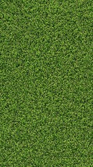 Obraz premium Artificial grass texture offering a seamless, vibrant green carpetlike look for background applications
