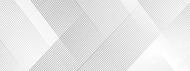Seamless oblique, stripe diagonal vector stylish wave grid thin technology grayscale fabric line texture pattern. geometric fabric stripe line black and gray gradient beautiful repeat design.	