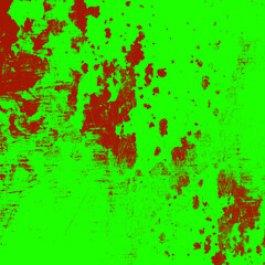 High contrast lime green grunge texture abstract background dirty wall distress paint decay pattern messy splattered surface design
