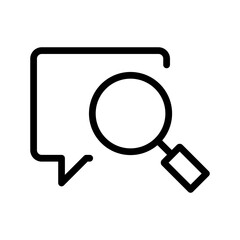 chat-search Messaging Lookup Icon Set Featuring Conversation Search, Find Messages, and Communication Discovery Symbols for Modern Apps and Web Platforms