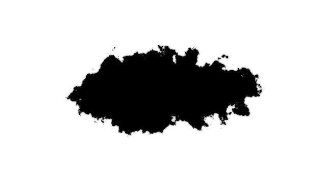 Black ink brush paint stroke transition Brush leak spreads over screen liquid splashing, drops, strokes, stain grunge. stencil frame drip spray, liquid graffiti ink splatter background.